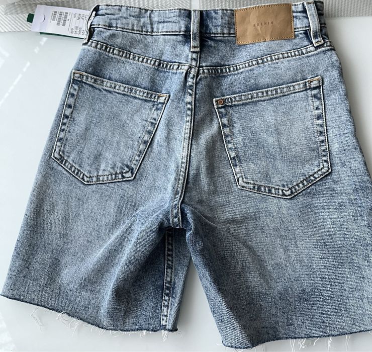 Джинсові шорти бермуди H&M, розмір 36 UK8 шорты бермуды