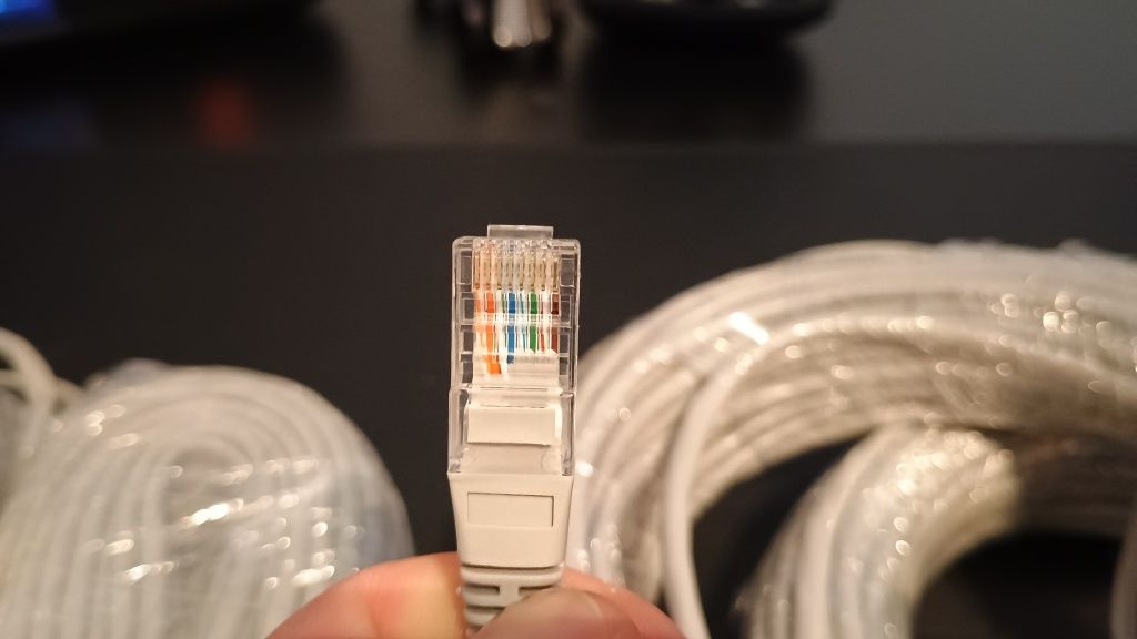 3 x17,5m przewodu internetowego LAN RJ45