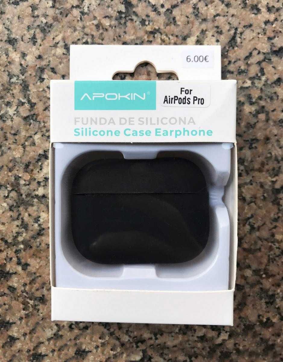 Capa para AirPods Pro / Capa de silicone protectora AirPods Pro