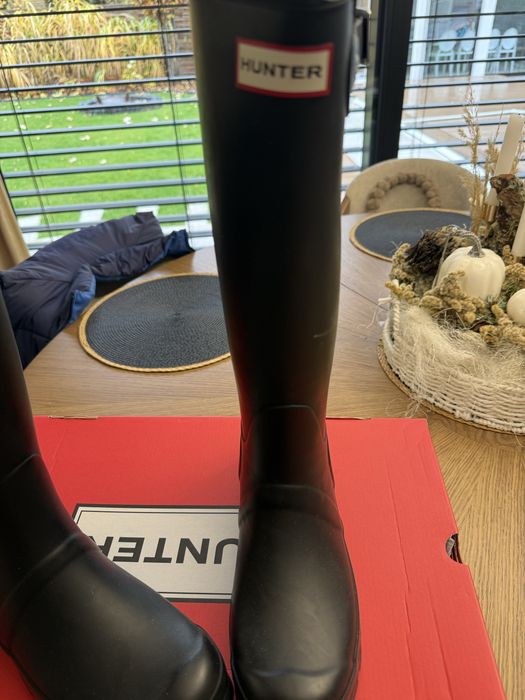 Nowe kalosze Hunter 39