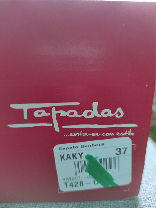 Sandálias Tapadas nr 37