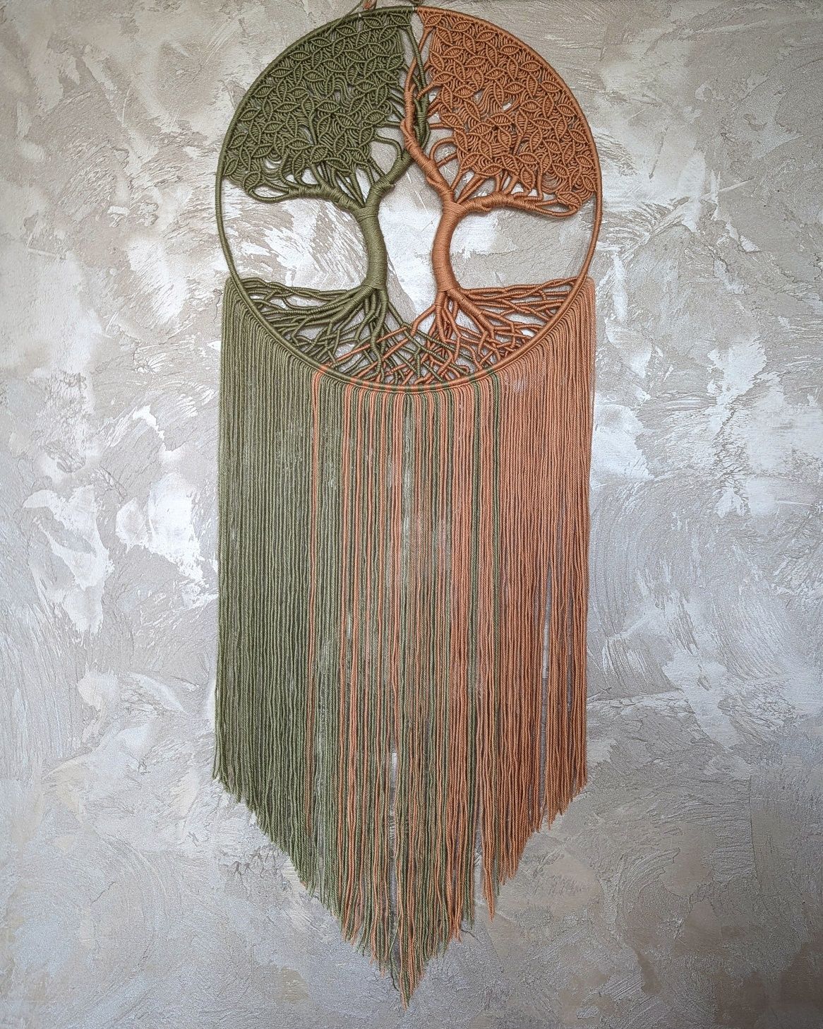 Drzewo życia makrama, macrame, łapacz snów, ozdoba na ścianę