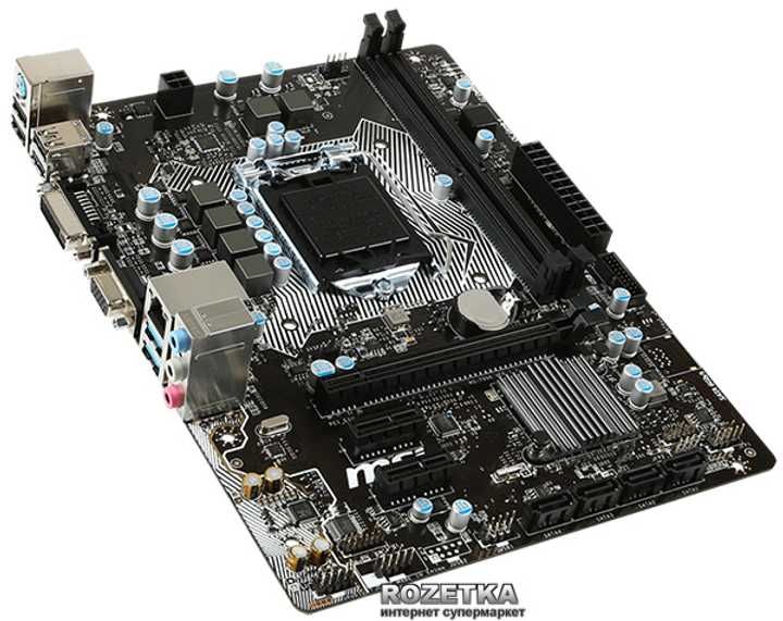 Материнская плата MSI H110M PRO-VD (Комплект)