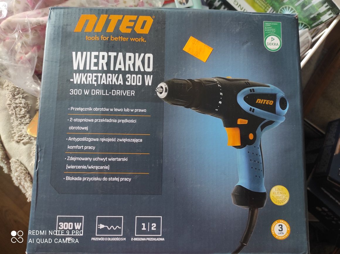 Wiertarko-wkretarka Niteo
