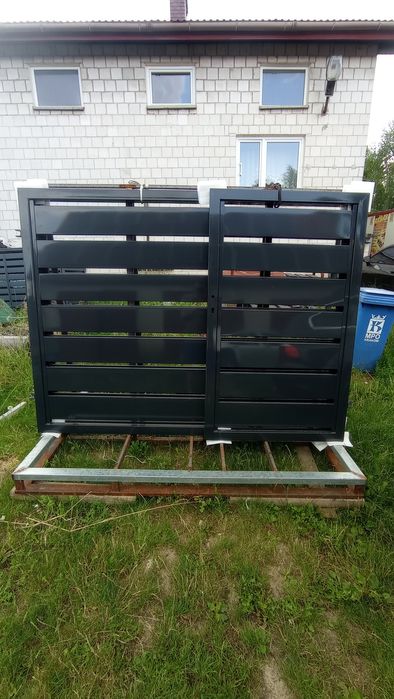 Brama wjazdowa dwuskrzydłowa nowa 7016