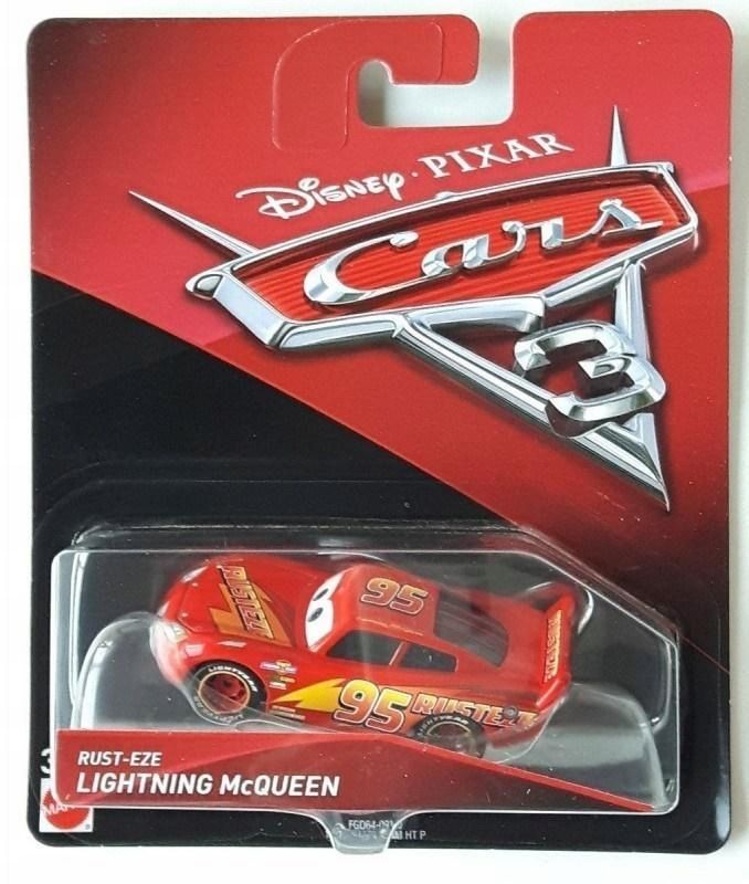 Auta. Rust-eze Lightening Mcqueen, Mattel