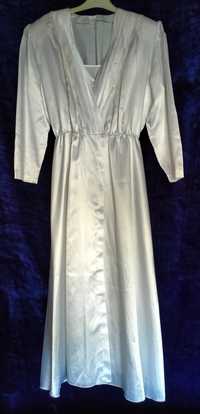 Robe e Camisa de Dormir em Cetim /Lingerie Vintage
