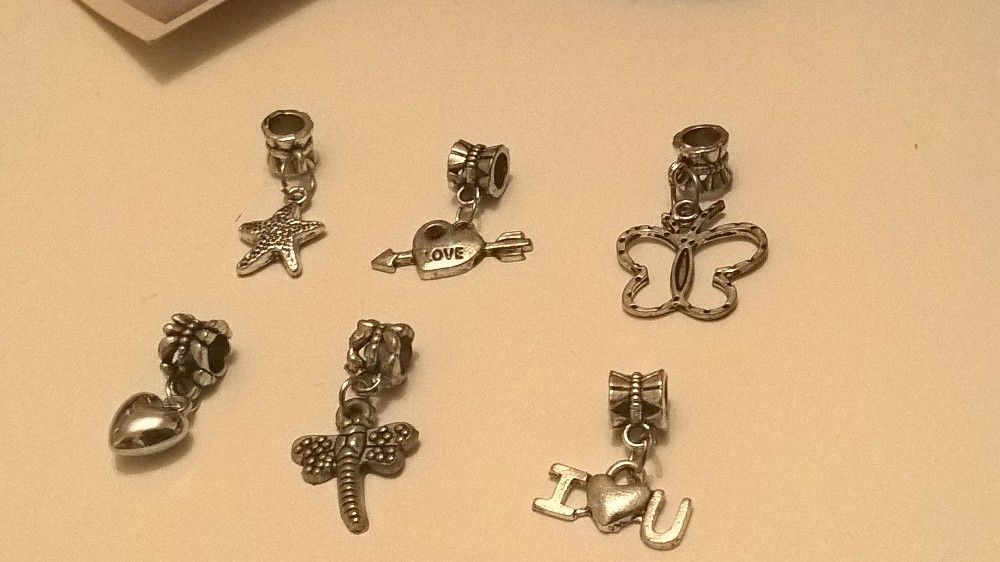 Pendentes para pulseira Pandora ou Similares