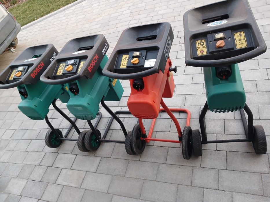 Подрібнювач гілок БОШ,BOSCH,шредер, измельчитель веток, фрезерний