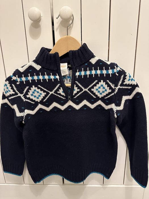 Super nowy zimowy sweter dziecięcy na 5-6 lat od Gymboree USA