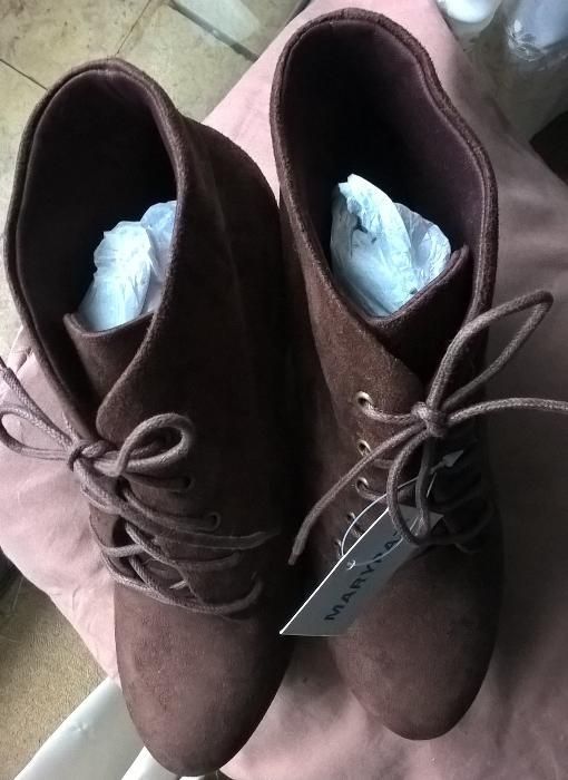 Botas MARYPAZ Camurça a Estrear