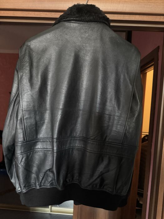 ‼️БОМБЕР,Пилот Альфа‼️Alpha Industries inc‼️Куртка кожаная оригинал‼️