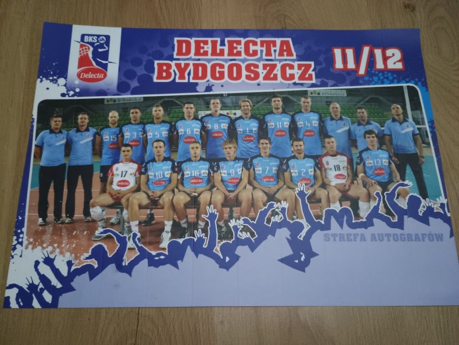 Delecta Bydgoszcz plakat - siatkówka