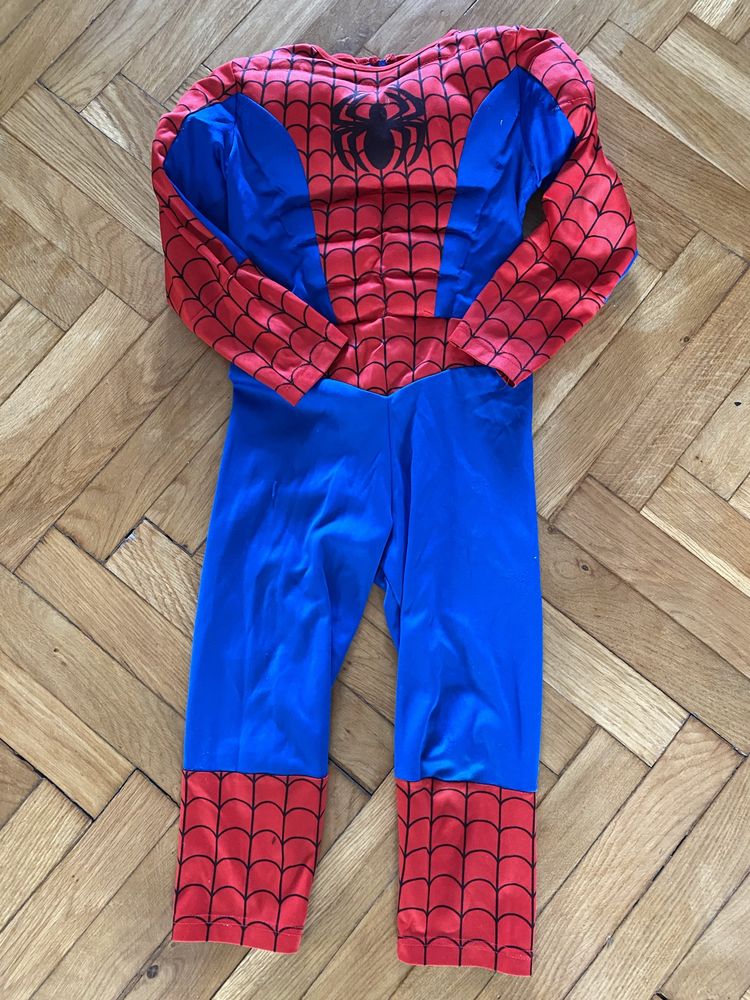 Strój spiderman 98/104 H&M karnawał marvel superbohater