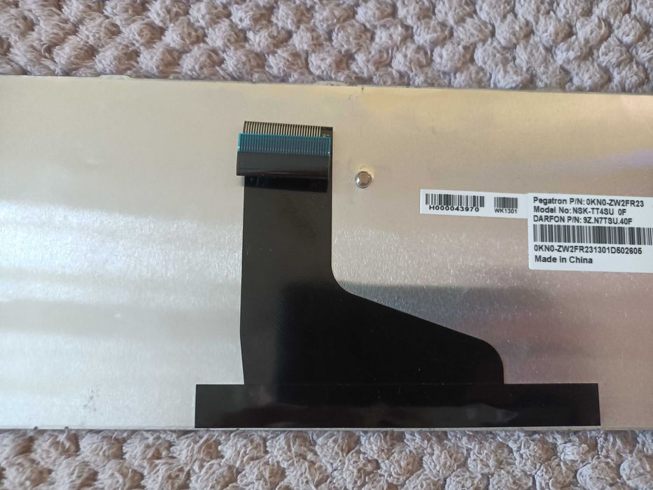 Клавиатура 0KN0-ZW3FR23 TOSHIBA C870D