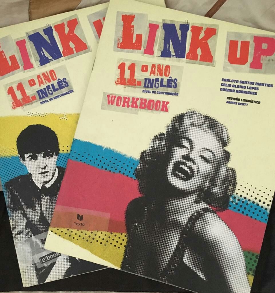 "Link up" manual e caderno de ativitdades (inglês 11° ano)
