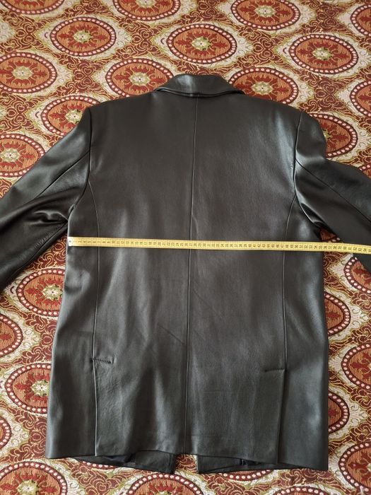 Чоловічий піджак з натуральної шкіри