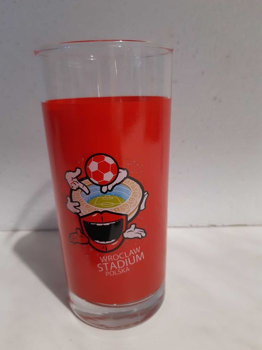 Szklanka kolekcjonerska Coca-cola Euro 2012 Stadiony Wrocław