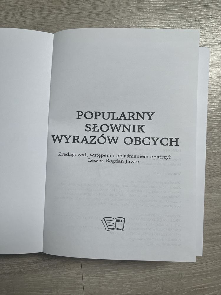 Popularny słownik wyrazów obcych