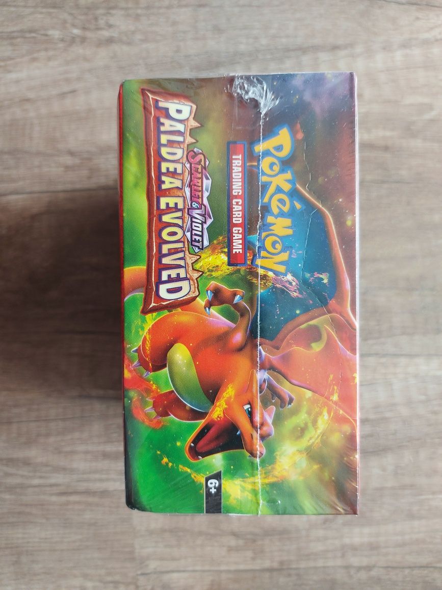 Karty Pokemon Paldea Evolved Mega Box 360 kart Saszetki Nowe