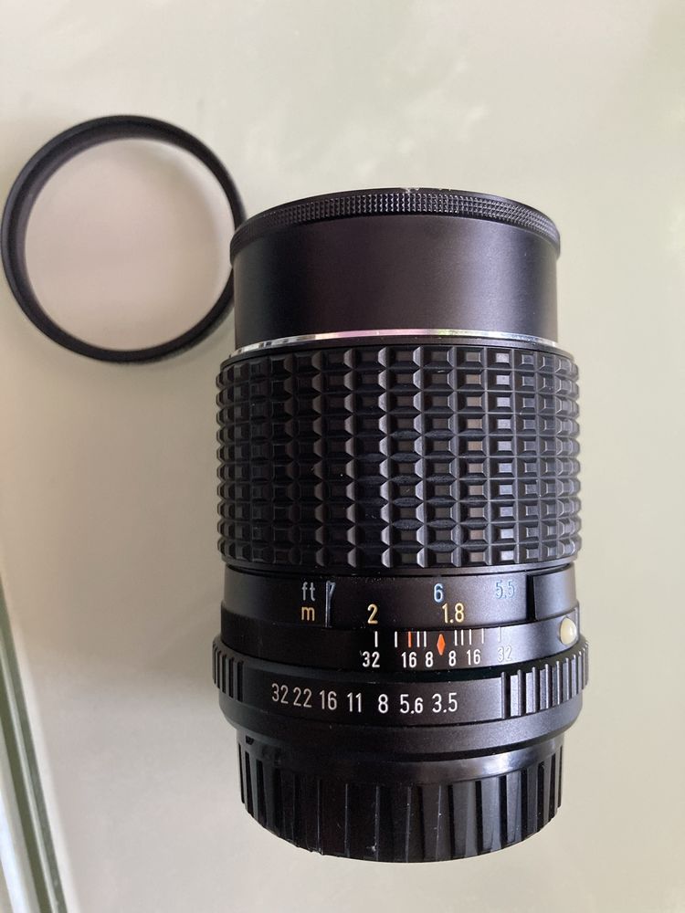 Obiektyw SMC Pentax 135 mm 1:3.5 z filtrem