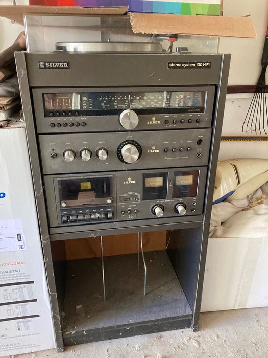 Aparelhagem anos 70 para restauro ou decoração