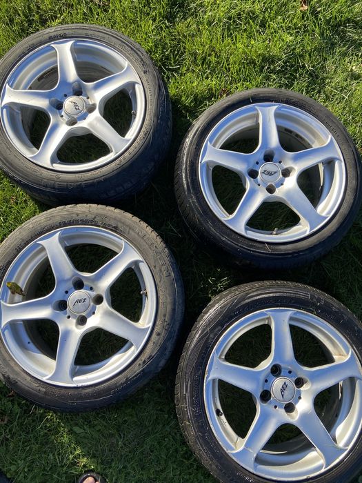 Felgi aluminiowe AEZ 16” 4x100 z oponami Nexen