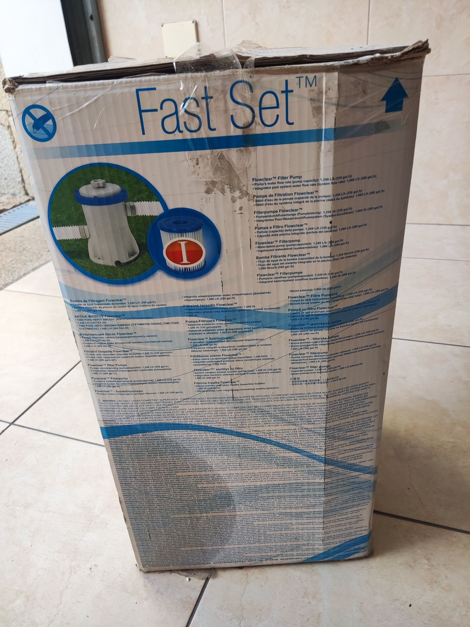 Piscina Bestway sem filtro