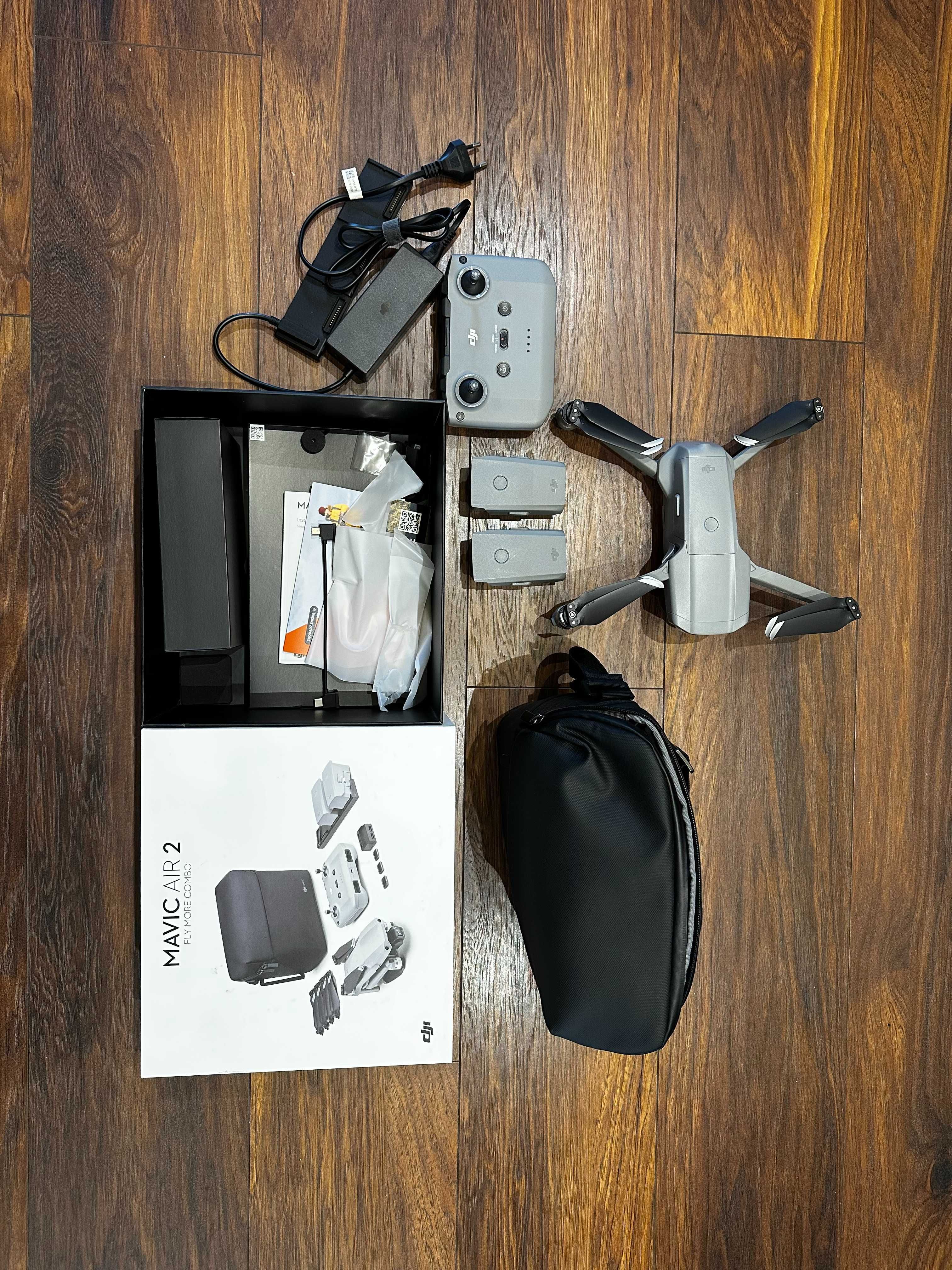 Sprzedam drona DJI MAVIC AIR 2 - BDB STAN