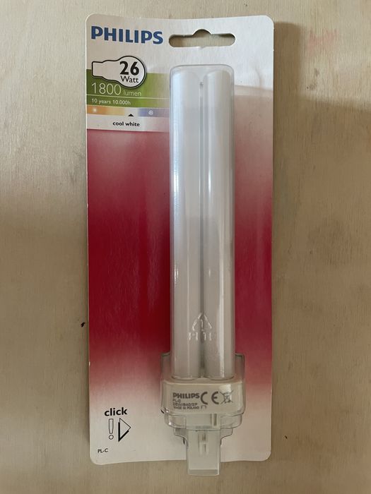 Lampada PHILIPS PL-C 26w/840/2P