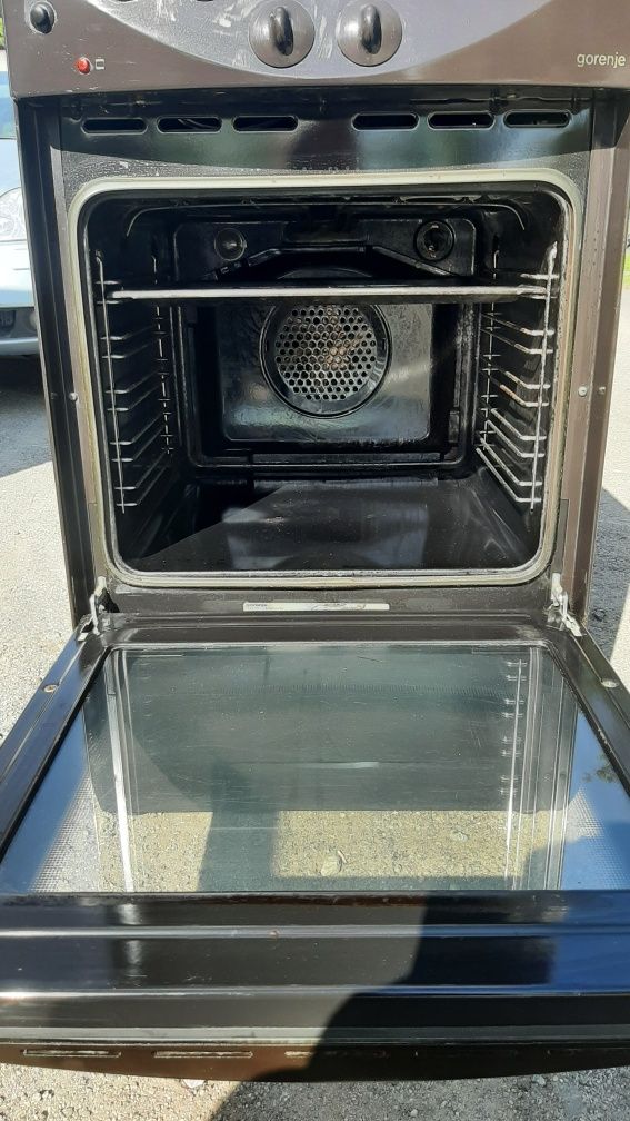 Газовая плита комбенированная с электродуховкой, конвекция, печь печка