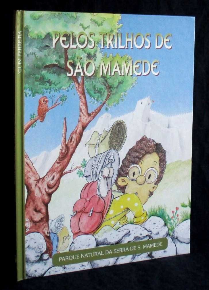 Livro BD Pelos Trilhos de São Mamede Quim Ferreira