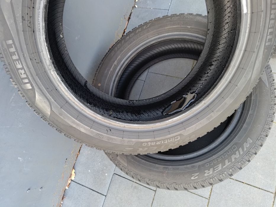 2x Pirelli cinturato winter 2, 215/55R17, 2022r, 7,5mm