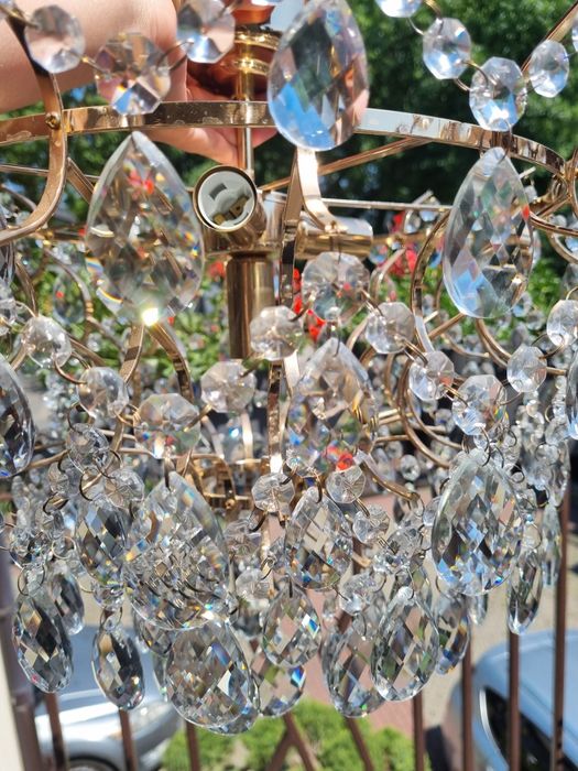 Żyrandol / lampa kryształowa