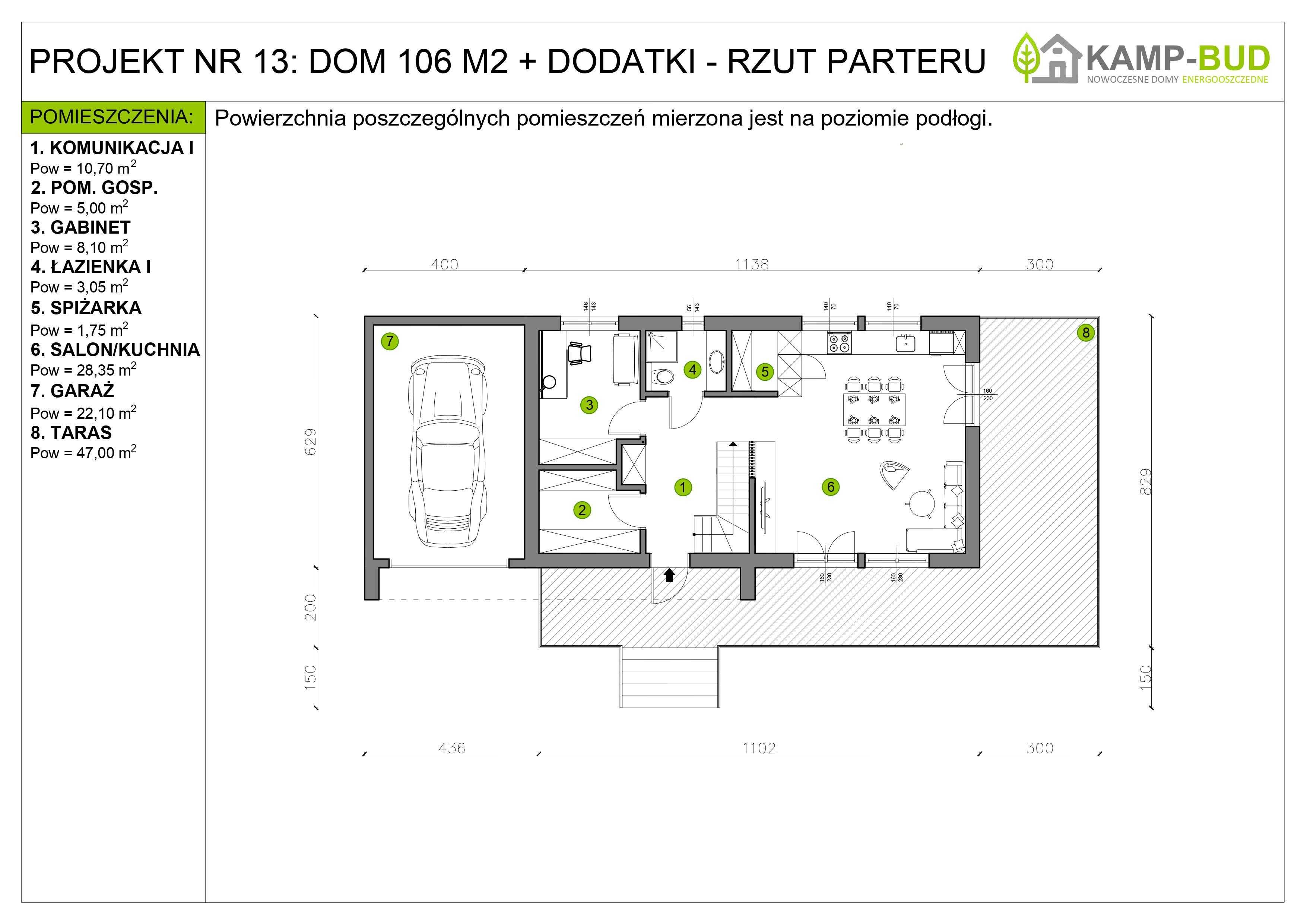 Nowoczesny dom energooszczędny, klimatyzacja, rekuperacja,fotowoltaika