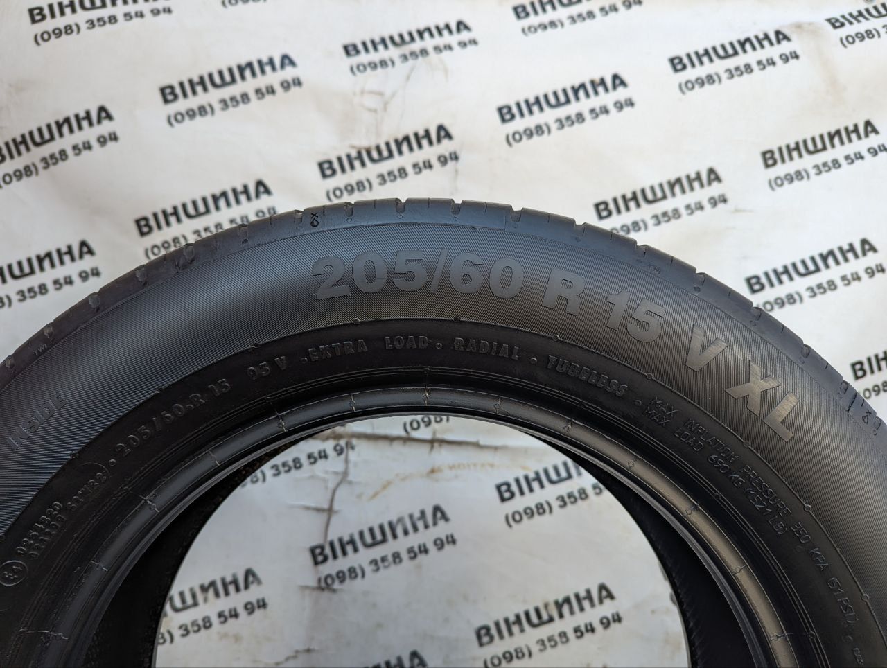 Шини 205/60 R 15 Continental ContiEcoContact 5. Літо. Колеса склад.