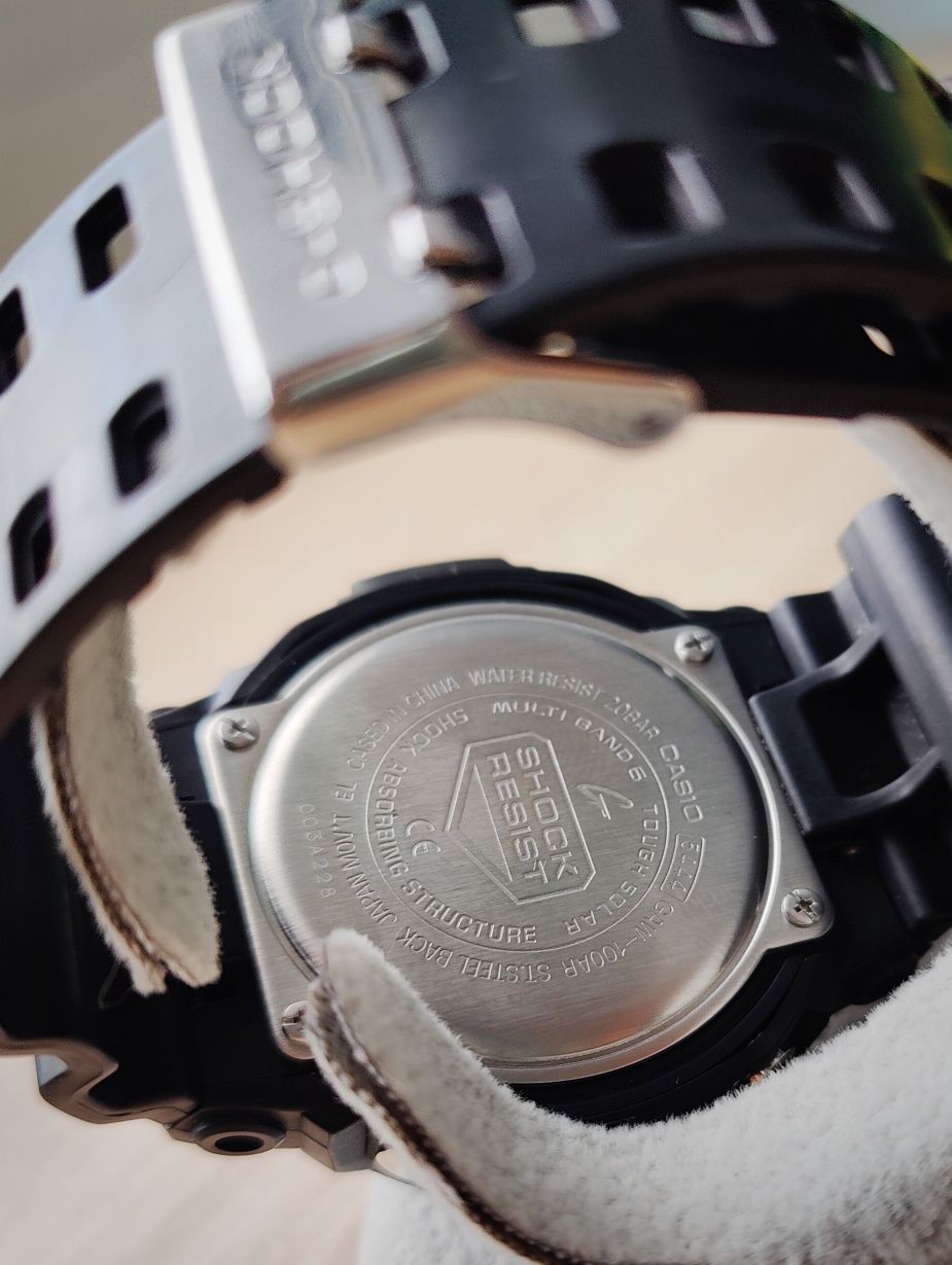Casio G-Shock GAW-100AR-1a solar Multiband 6 instrukcja pudelko