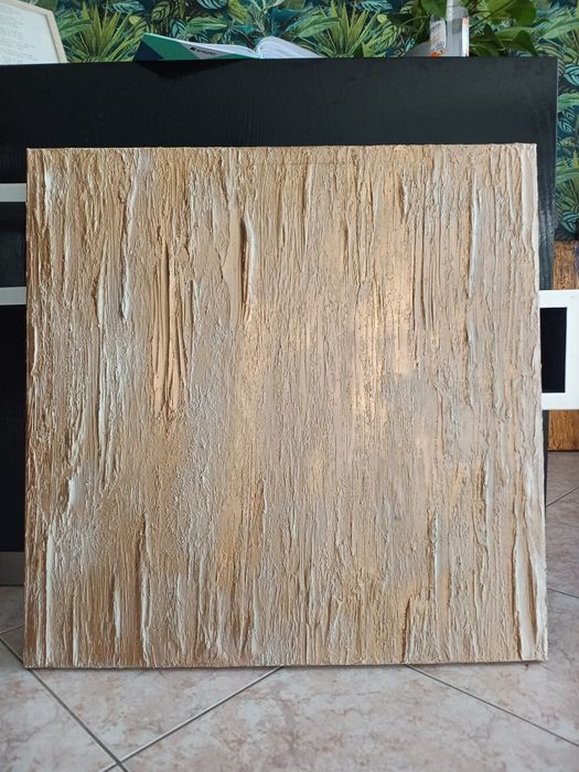 Quadro pintado a mão 80×80