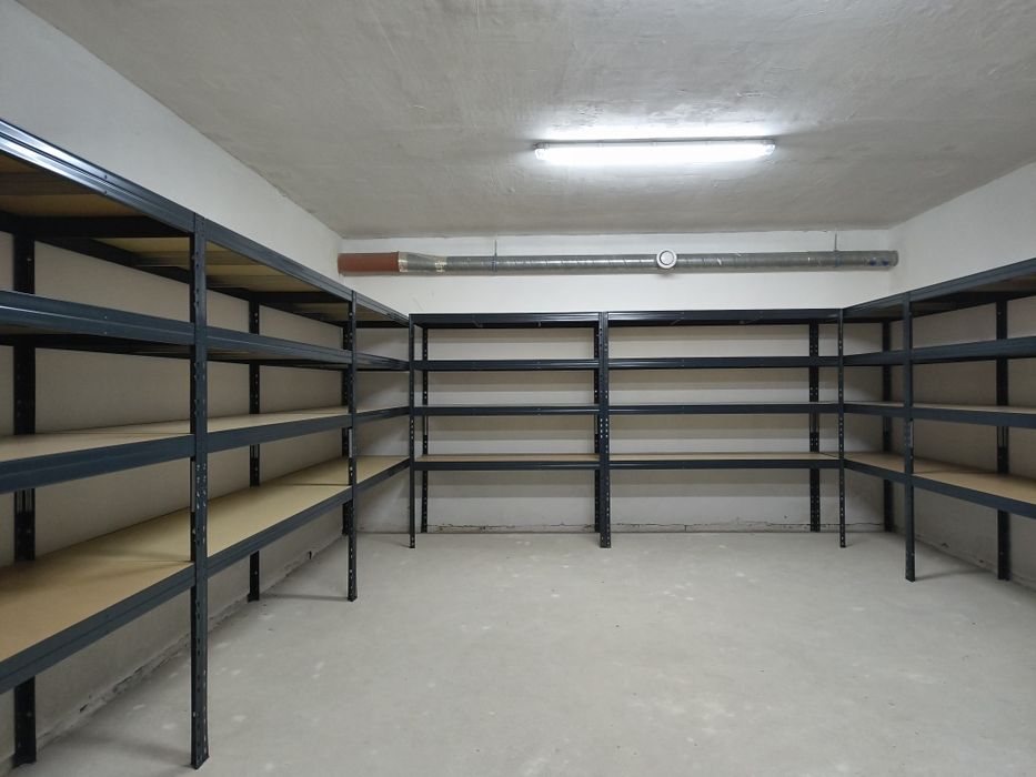 Regał Magazynowy, Zatrzaskowy Nit-klick 180x150x60 cm 4P/400 kg Grafit