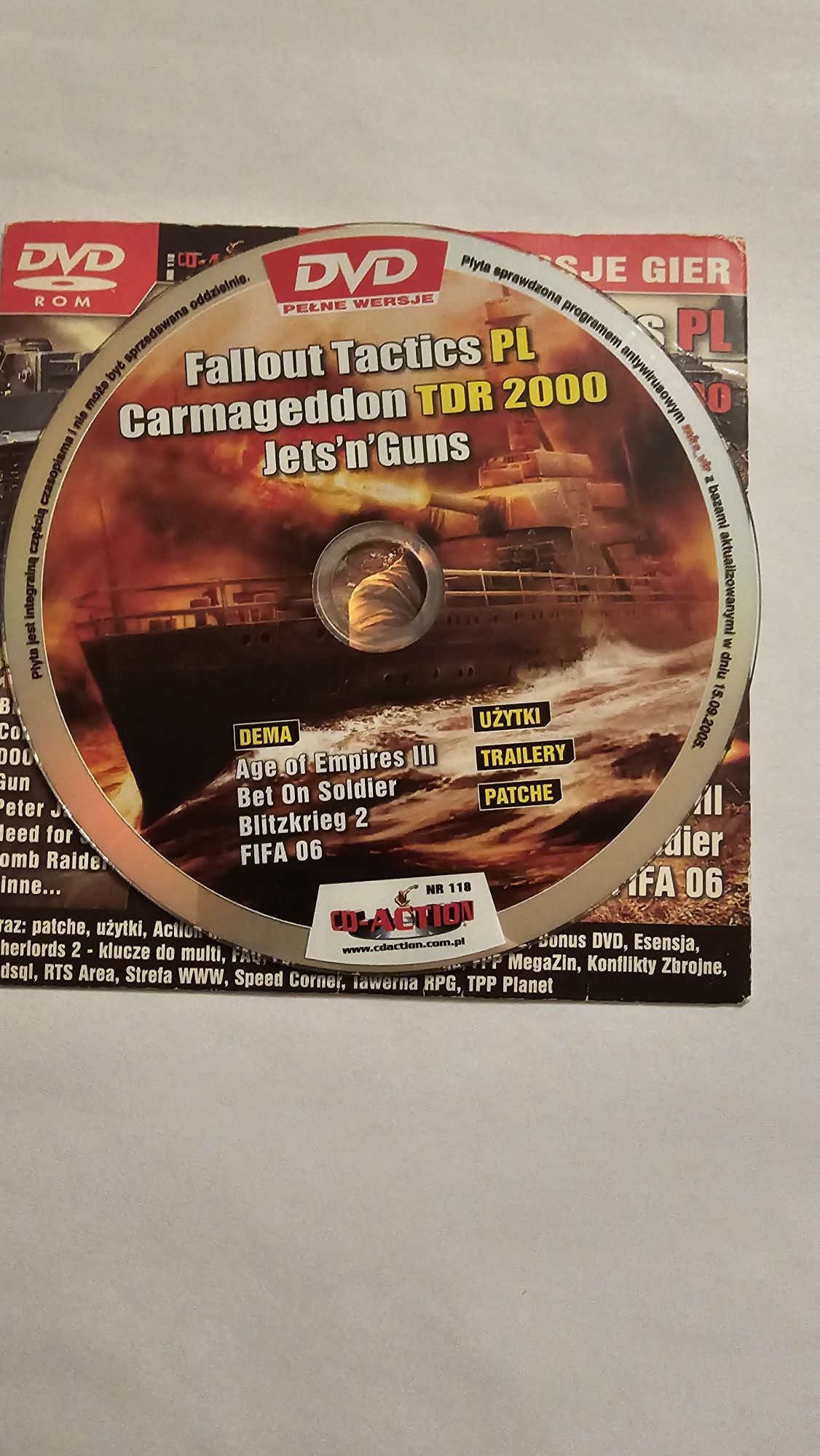 Gazeta Cd-Action nr. 118 . 11/2005 plus płyta