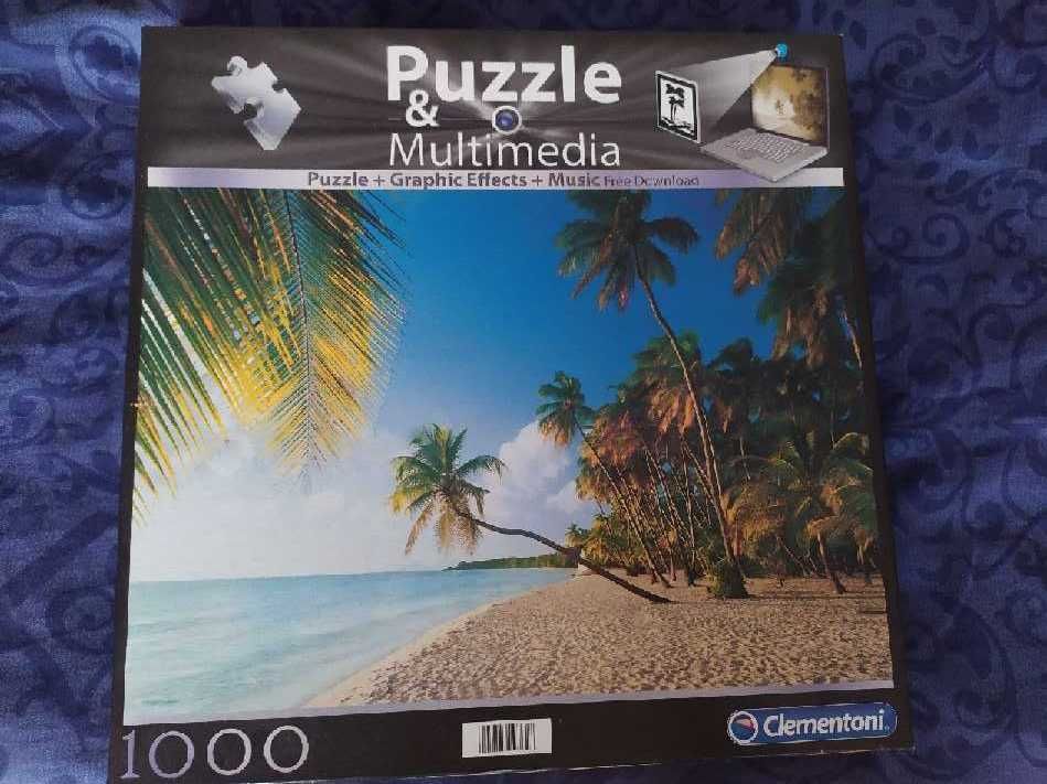 Puzzle multimedialne clementoni 1000