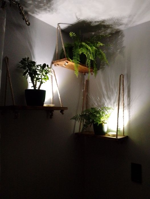 Kwietnik/półka z drewna