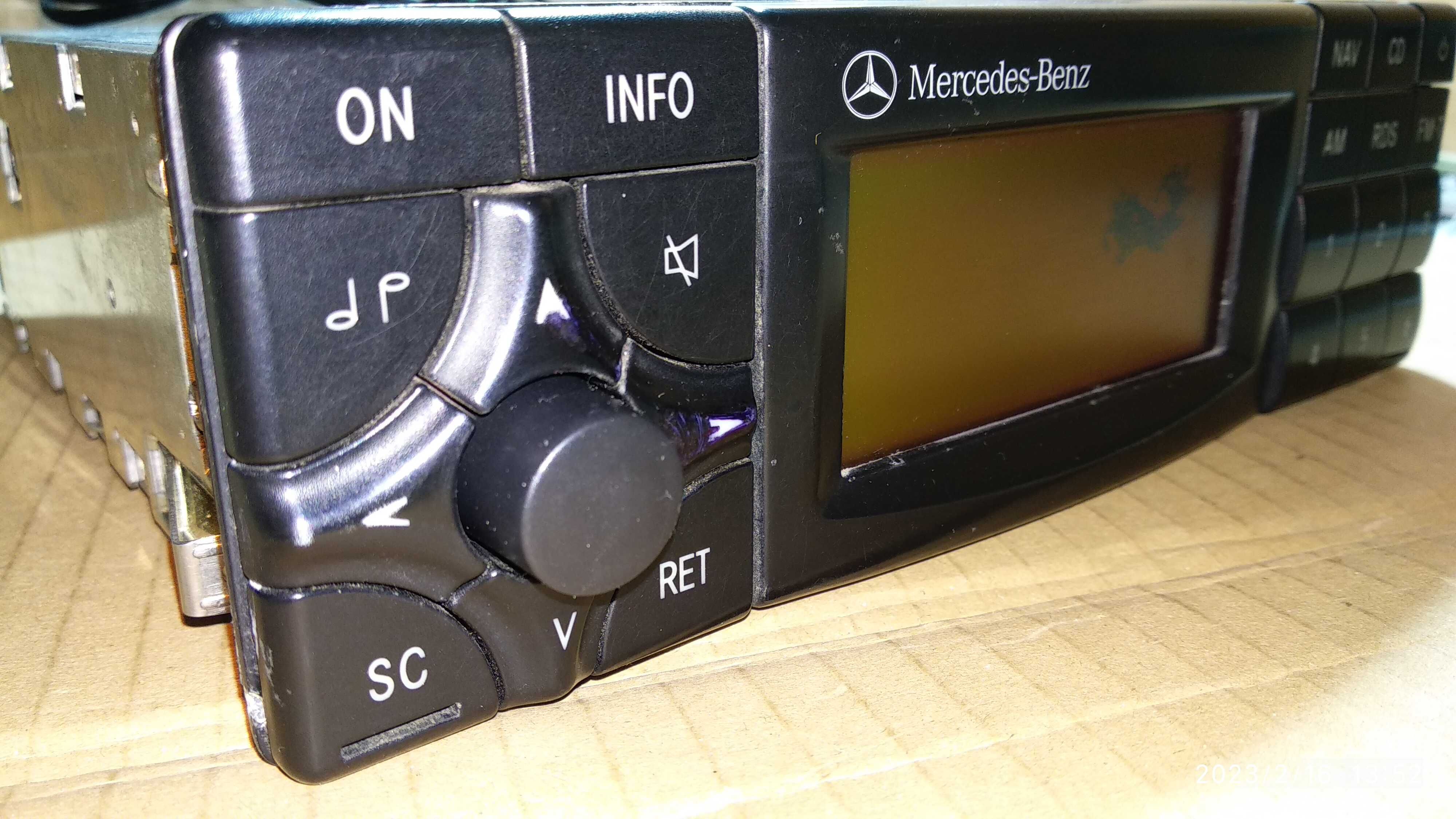 Mercedes w140 r129 Blaupunkt BP4902 з блютуз