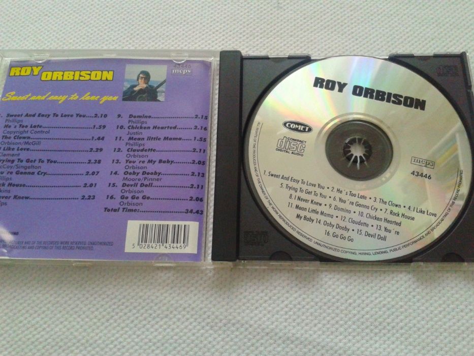 Roy Orbison - Sweet and easy to love you CD