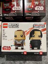 JEDYNY NA AUKCJACH Lego Brickheadz Star  41489 Rey & Kylo Ren Unikat