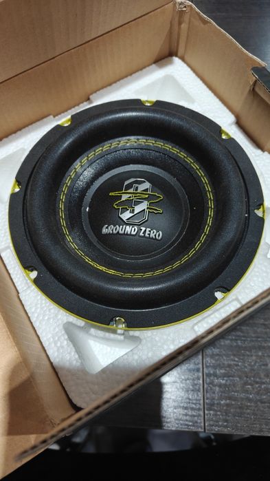 Głośnik woofer subwoofer Ground Zero GZRW 8XSPL nowy