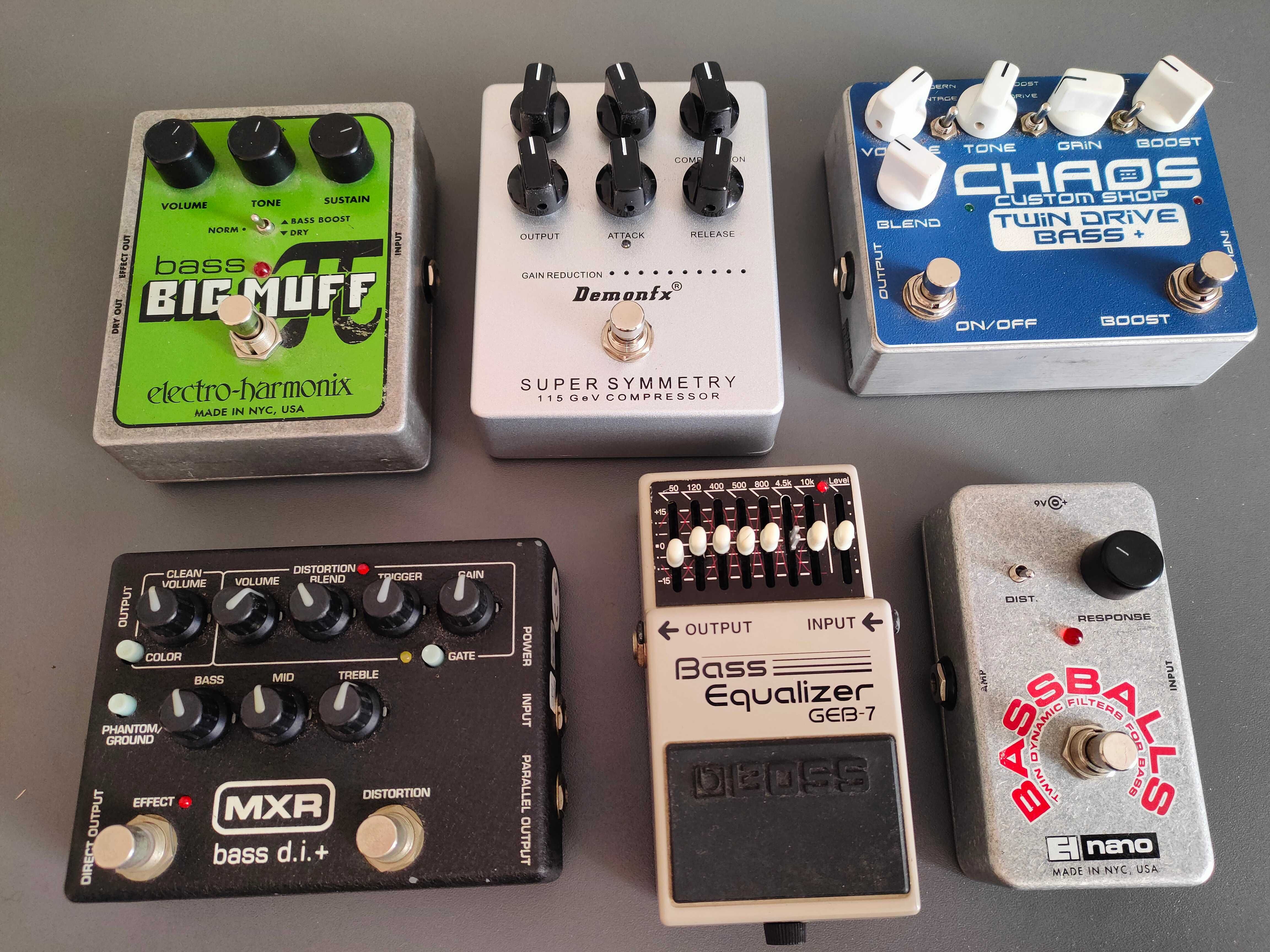 MXR M-80 Bass DI Plus preamp