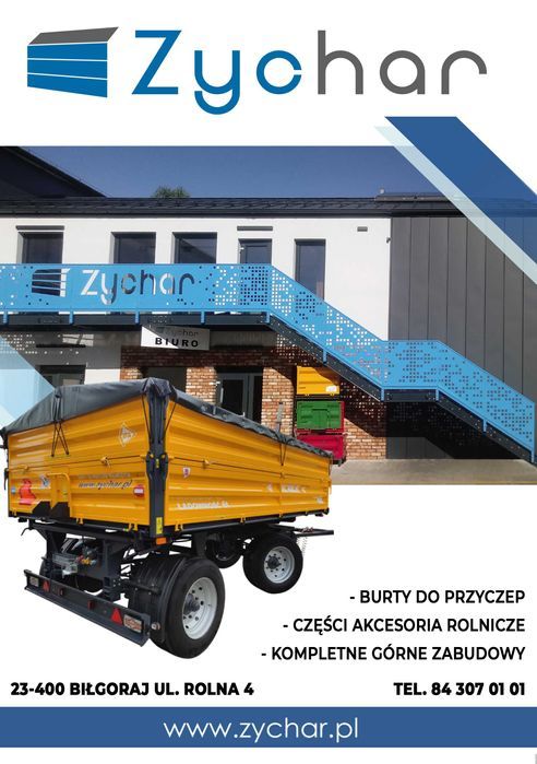 Burty do przyczepy D47 D35 D50 Autosan IFA BSS do każdej na wymiar !!!