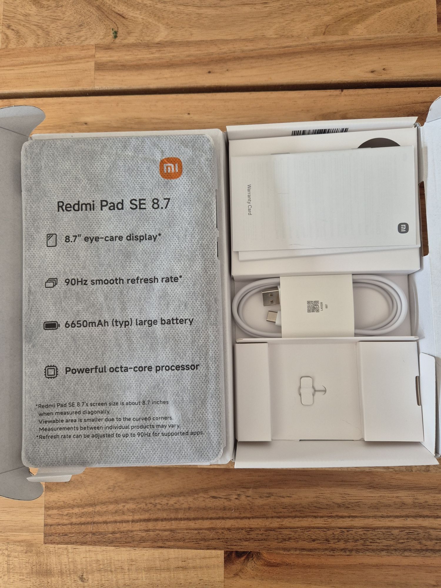 Redmi Pad SE 8.7 NOVO + Capa