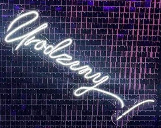 Nowy Neon Urodziny alternatywa dla Happy Birthday dekoracja led